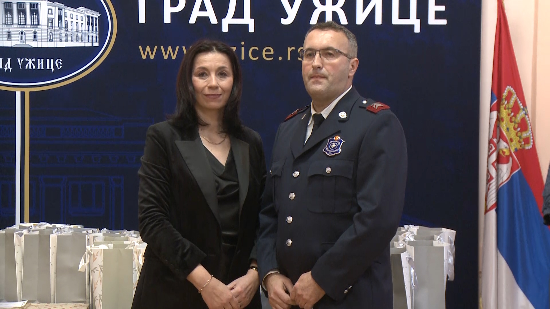 UŽICE: PRIJEM ZA NAJUSPEŠNIJE GRAĐANE U PRETHODNOJ GODINI - ТВ 5 Ужице